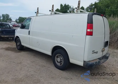 2011 Chevrolet Express 2500 Work Van from USA, damaged, VIN 1GCWGFCA4B1172655